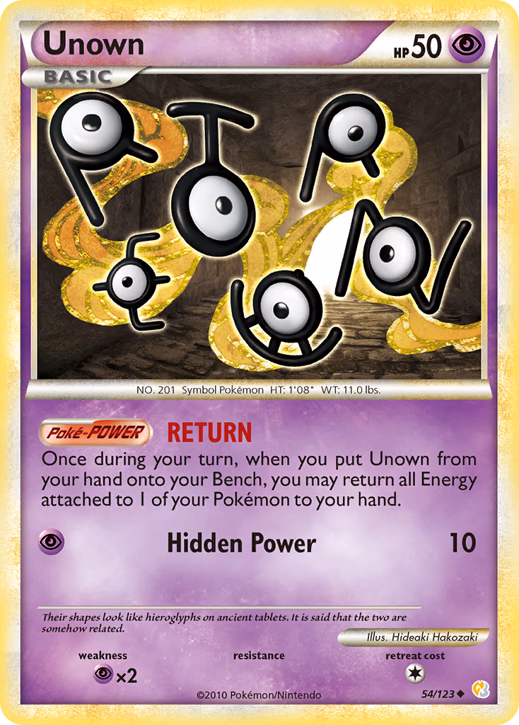 Unown - Uncommon (54/123)