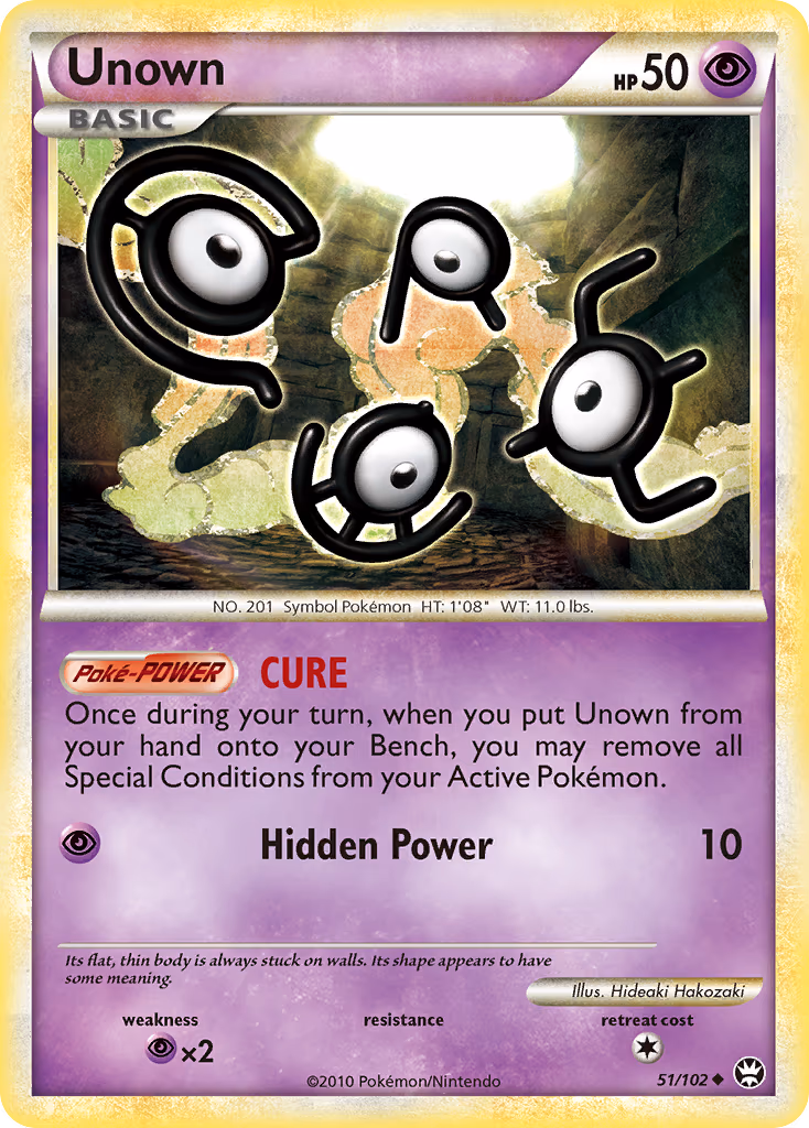 Unown - Uncommon (51/102)