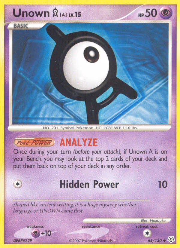 Unown - Uncommon (65/130)