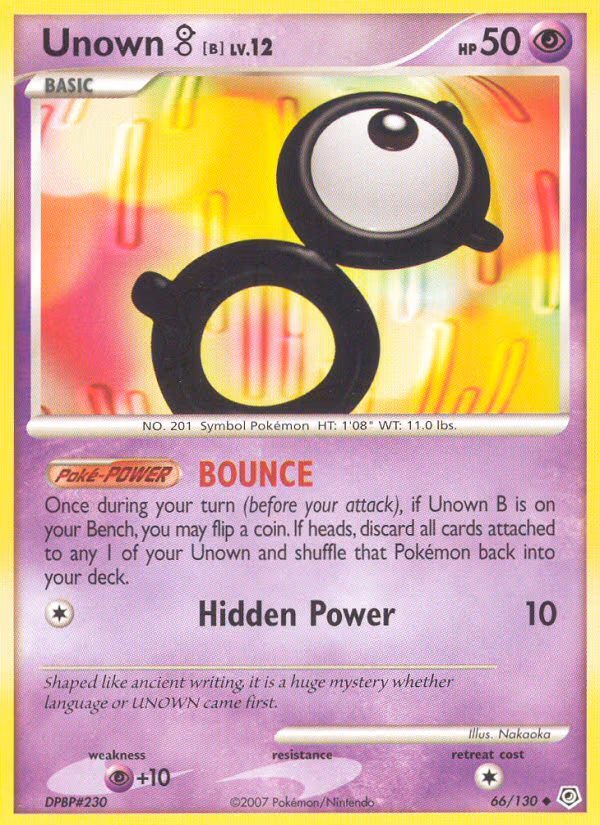Unown - Uncommon (66/130)