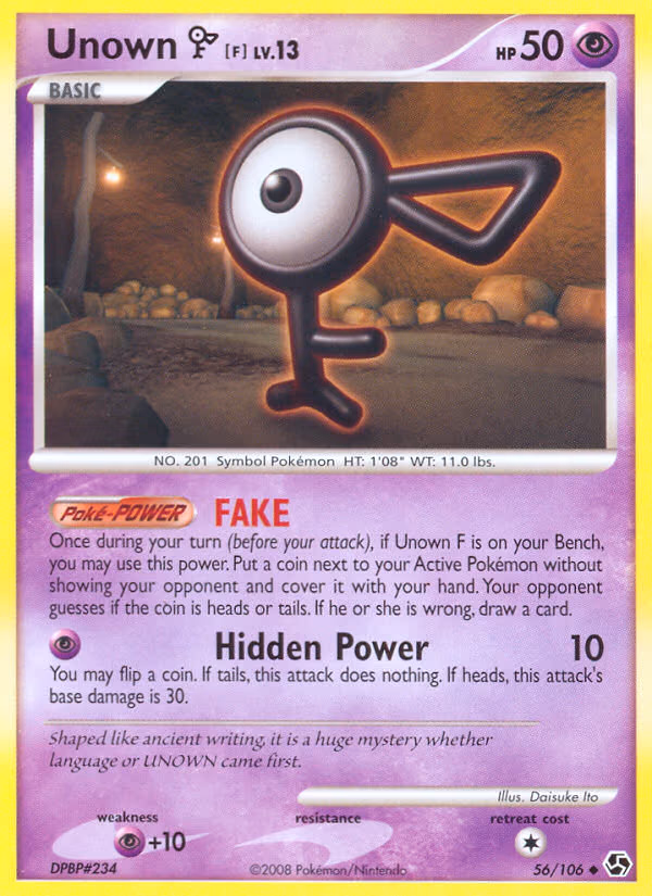 Unown - Uncommon (56/106)