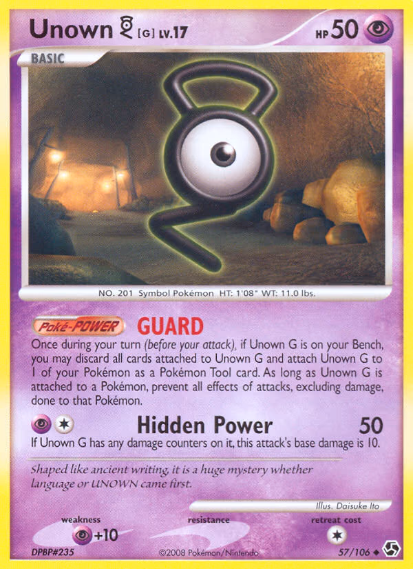 Unown - Uncommon (57/106)