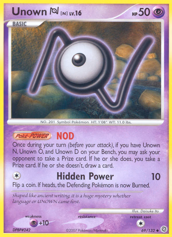 Unown - Uncommon (69/132)
