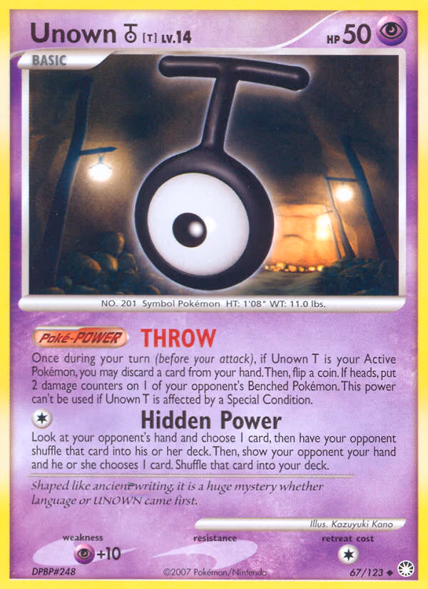 Unown - Uncommon (67/123)