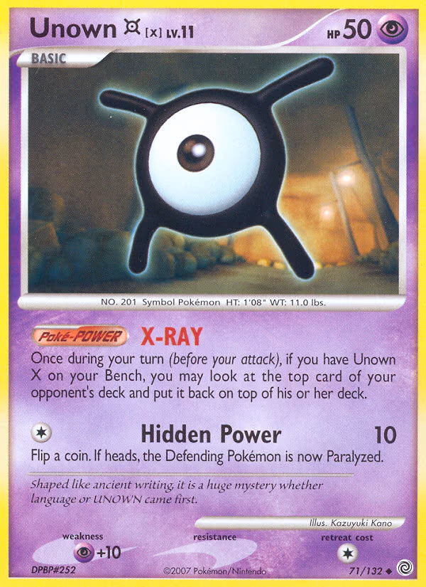 Unown - Uncommon (71/132)