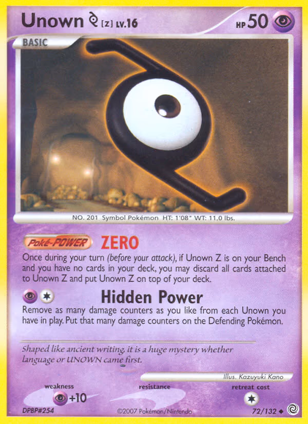 Unown - Uncommon (72/132)