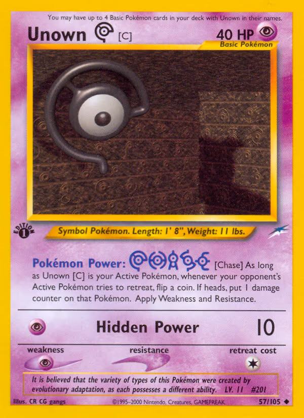Unown - Uncommon (057/105)