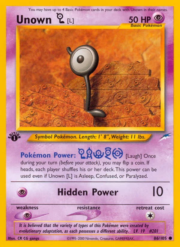 Unown - Common (086/105)