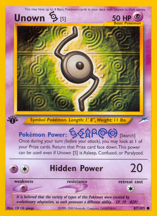 Unown - Common (087/105)