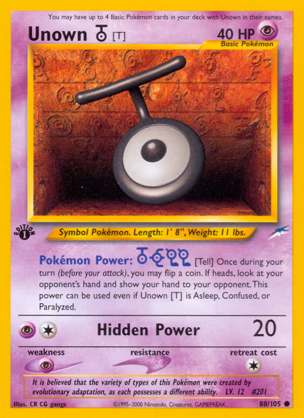 Unown - Common (088/105)