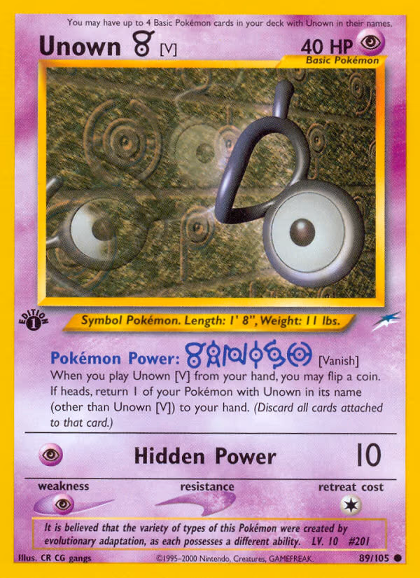 Unown - Common (089/105)
