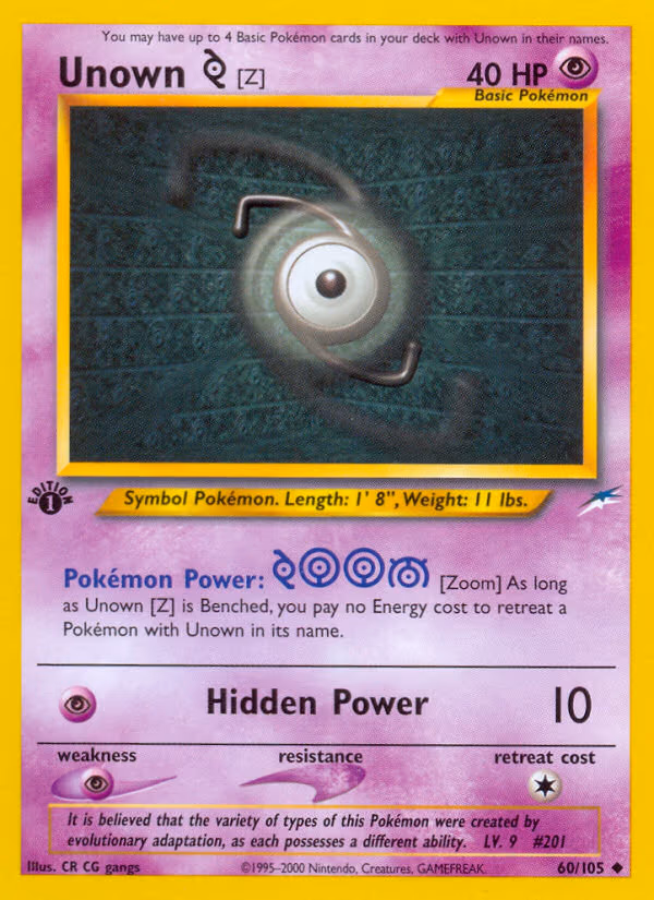 Unown - Uncommon (060/105)