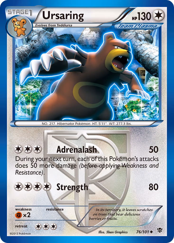 Ursaring (Team Plasma) - Uncommon (76/101)