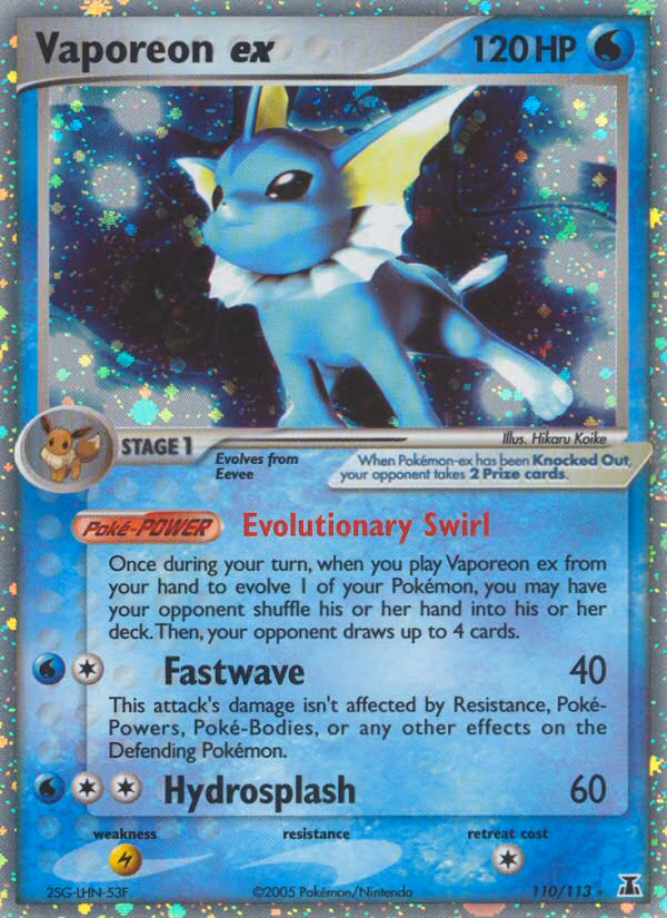 Vaporeon ex