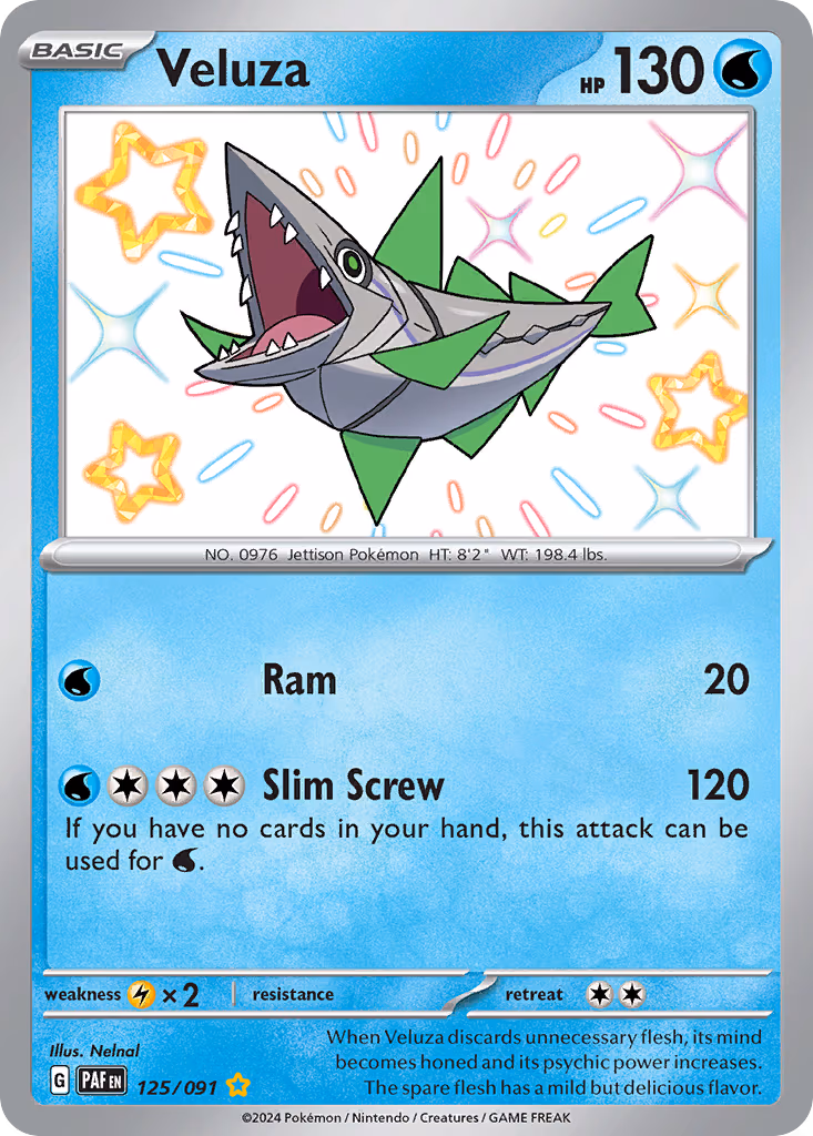 Veluza - Shiny Rare (125/091)
