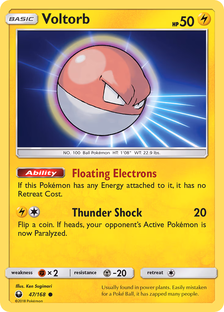 Voltorb - Common (47/168)