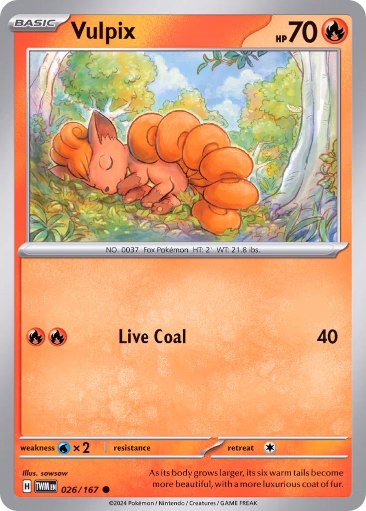 Vulpix - Common (026/167)