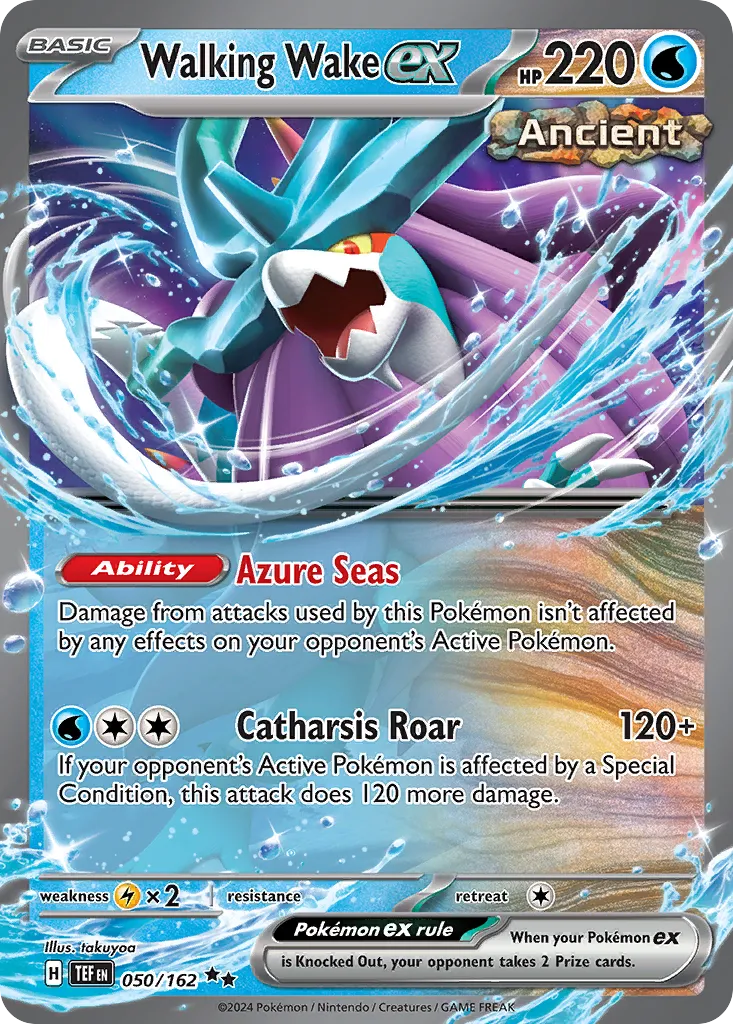 Walking Wake ex - Double Rare (050/162)