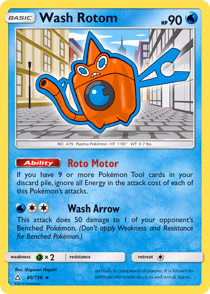 Wash Rotom