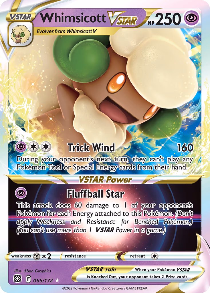 Whimsicott VSTAR - Ultra Rare (065/172)