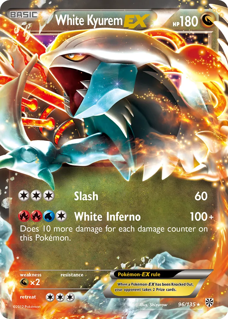 White Kyurem EX - Ultra Rare (96/135)
