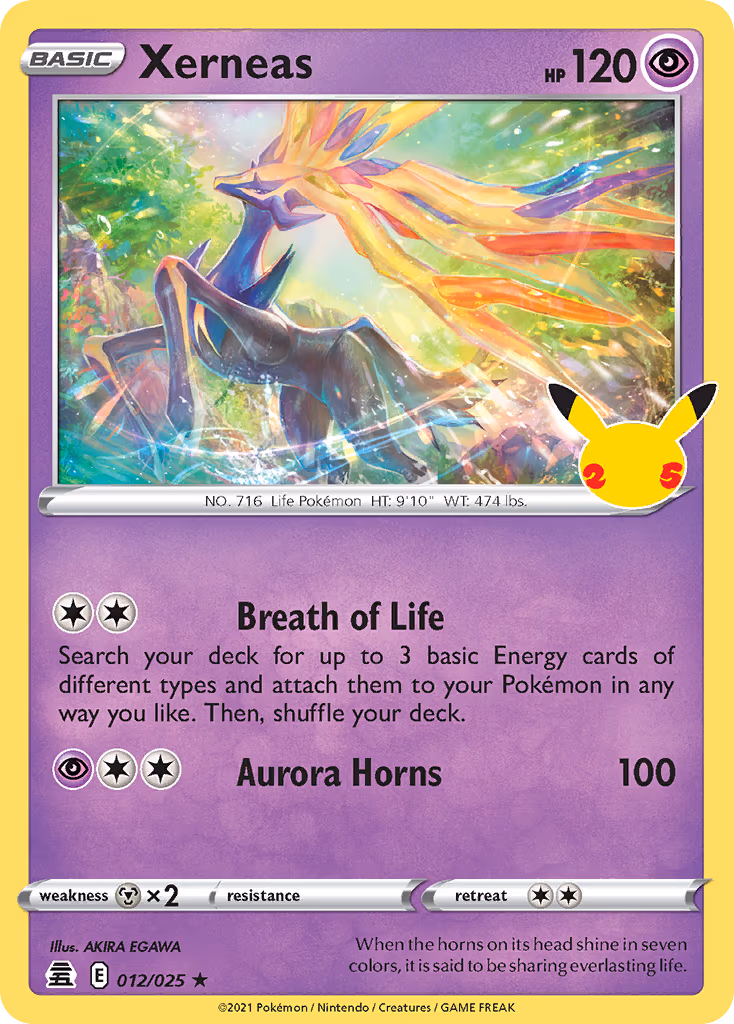 Xerneas - Holo Rare (012/025)