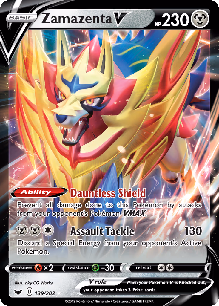 Zamazenta V - Ultra Rare (139/202)