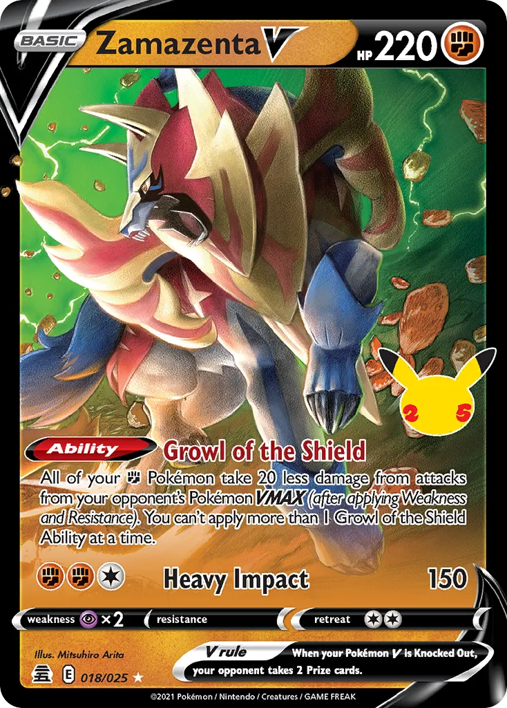 Zamazenta V - Ultra Rare (018/025)