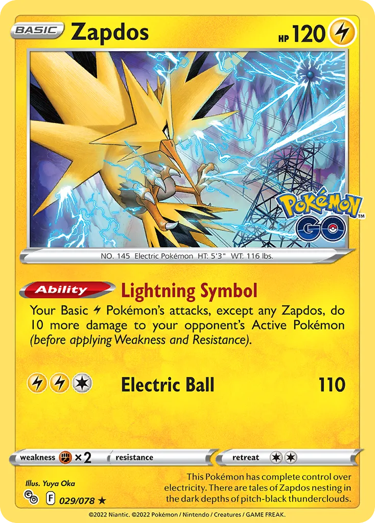 Zapdos - Holo Rare (029/078)