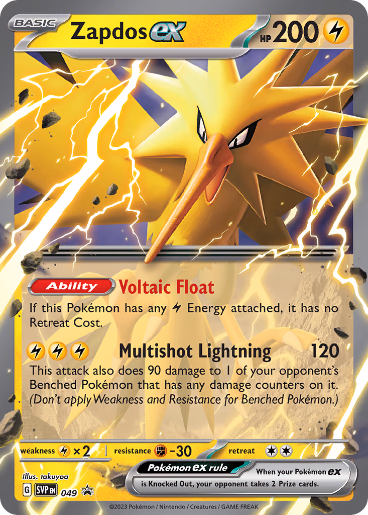 Zapdos ex - Promo (049)