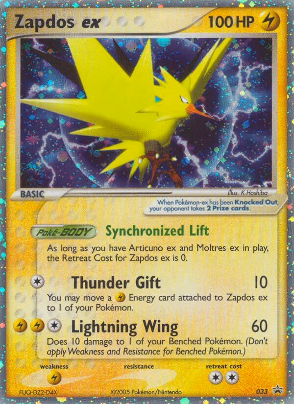Zapdos ex - Promo (033)