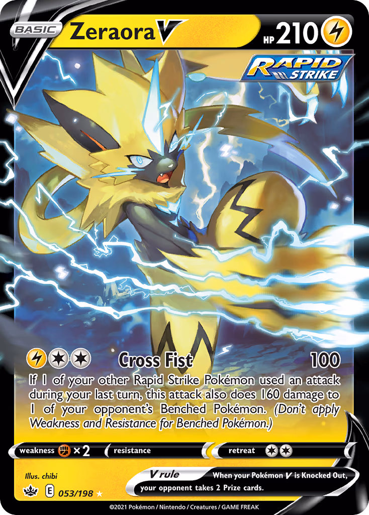 Zeraora V - Ultra Rare (053/198)