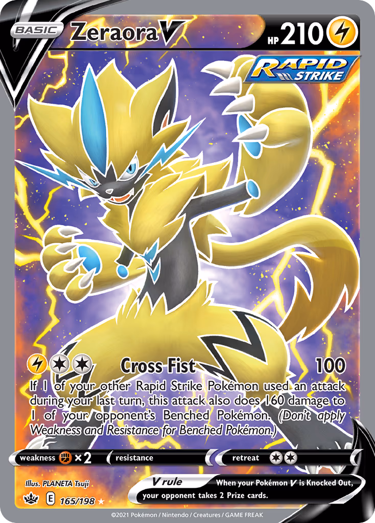 Zeraora V - Ultra Rare (165/198)