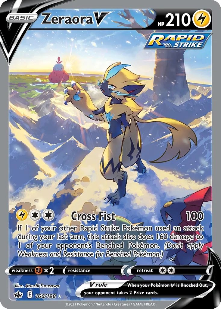 Zeraora V - Ultra Rare (166/198)