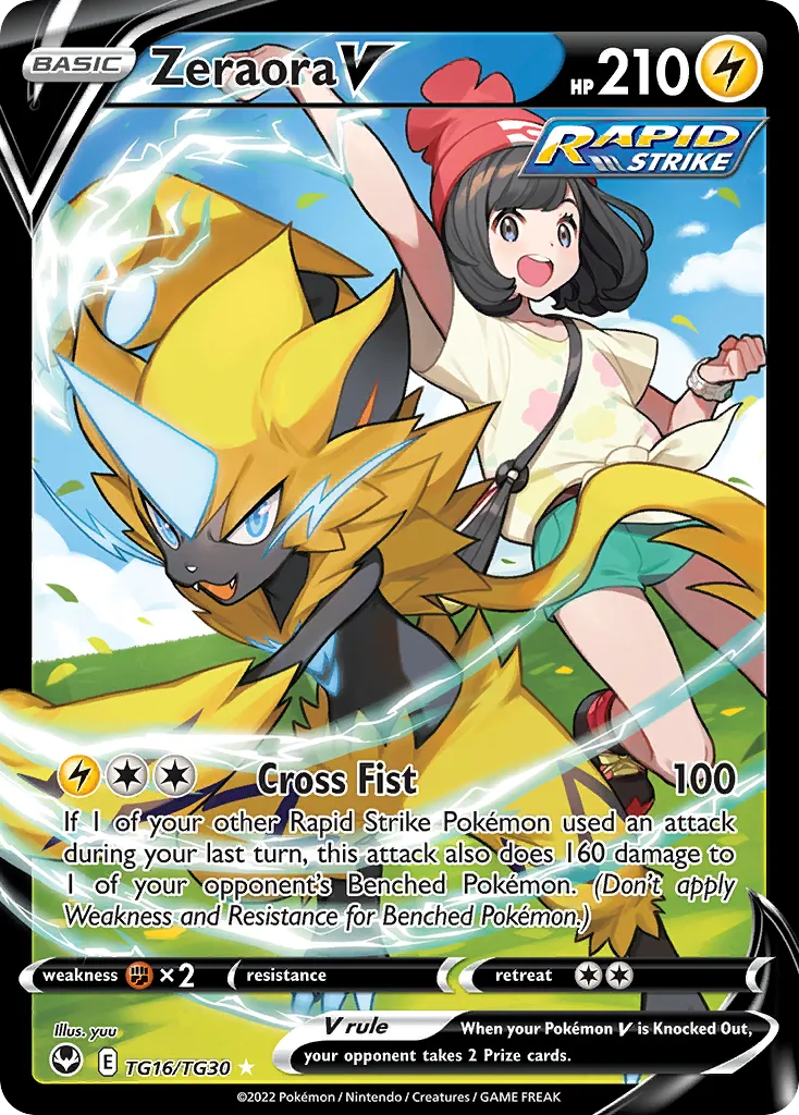 Zeraora V - Ultra Rare (TG16/TG30)