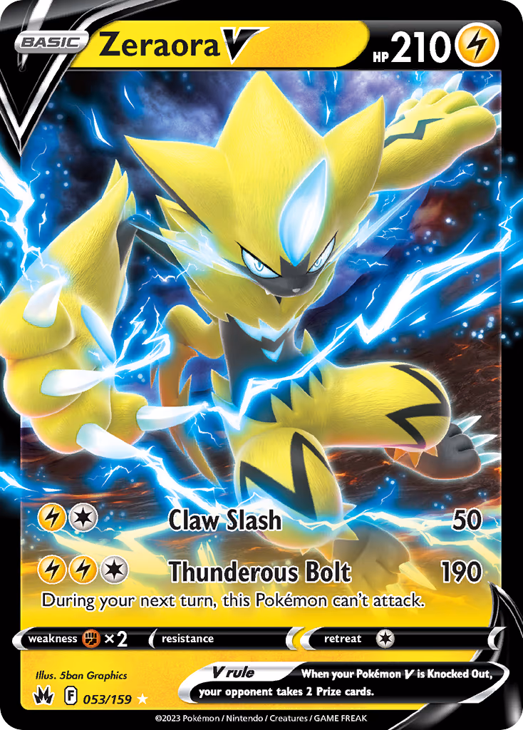 Zeraora V - Ultra Rare (053/159)