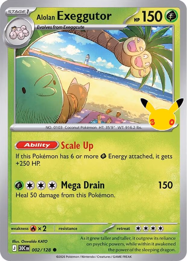 Alolan Exeggutor - Common (002/128)