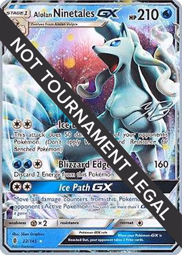 Alolan Ninetales GX - 2017 (Zachary Bokhari)