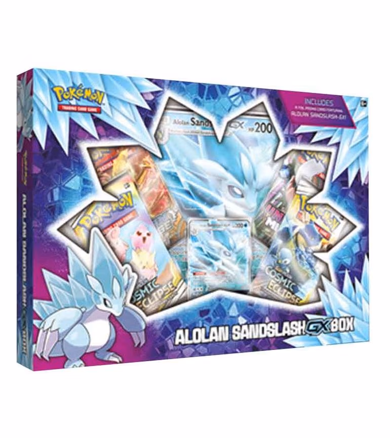 Alolan Sandslash GX Box