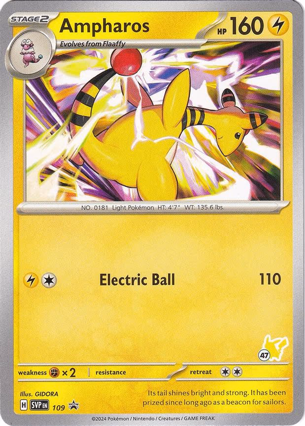 Ampharos - Pikachu 47
