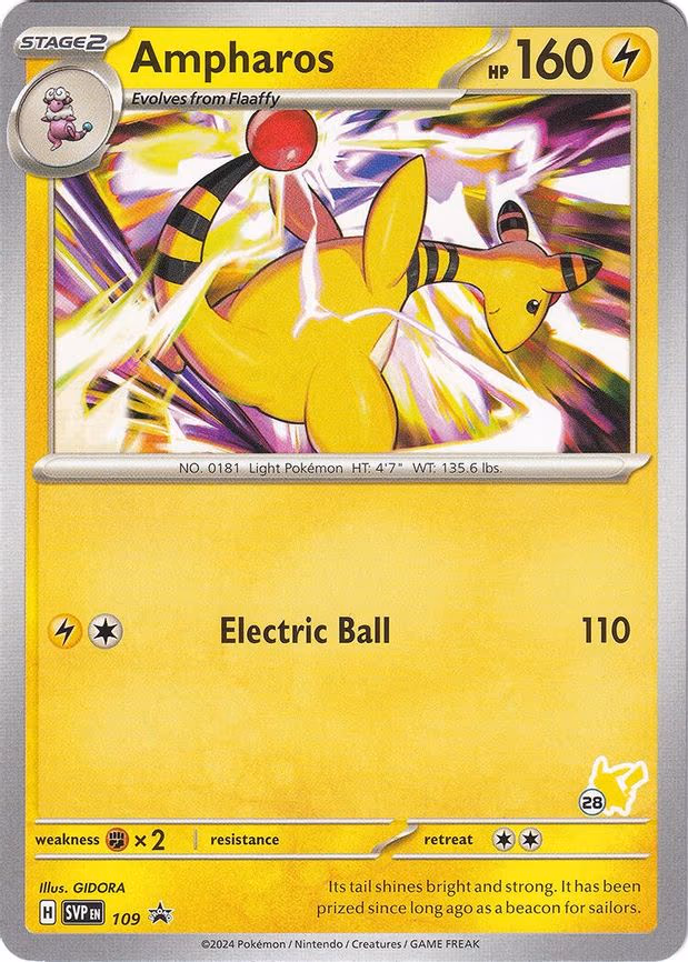 Ampharos - Pikachu 28