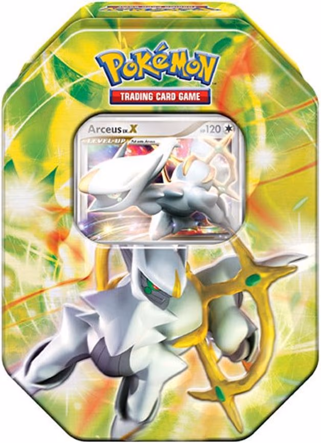 Arceus Collector's Tin [Green]