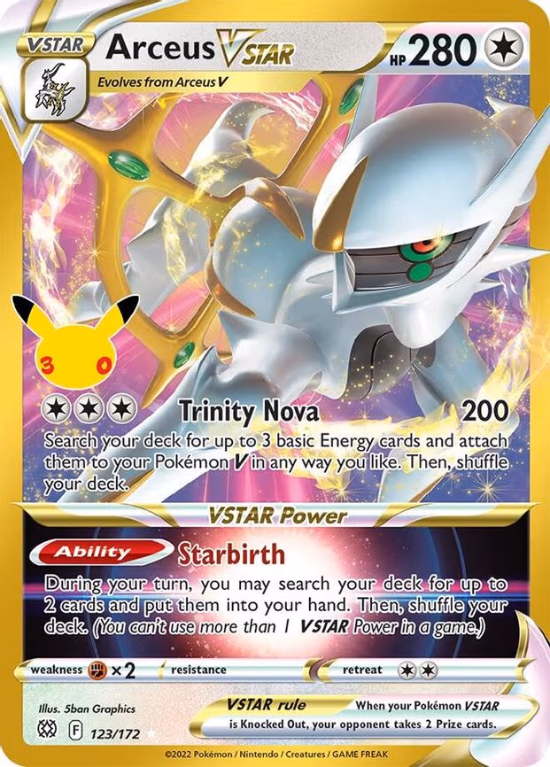 Arceus VSTAR - Classic Collection (123/172)