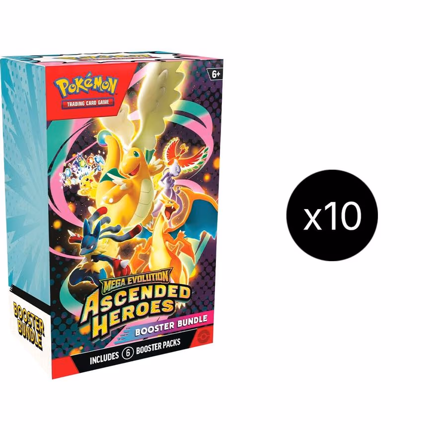 Ascended Heroes Booster Bundle Display
