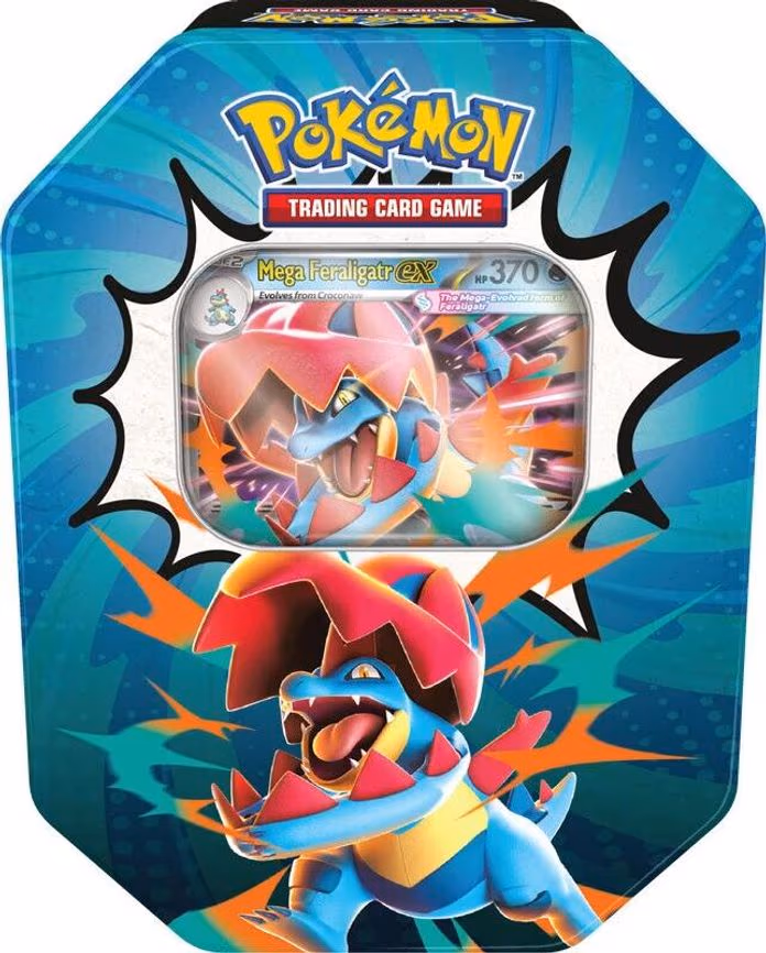 Ascended Heroes Tin [Mega Feraligatr ex]