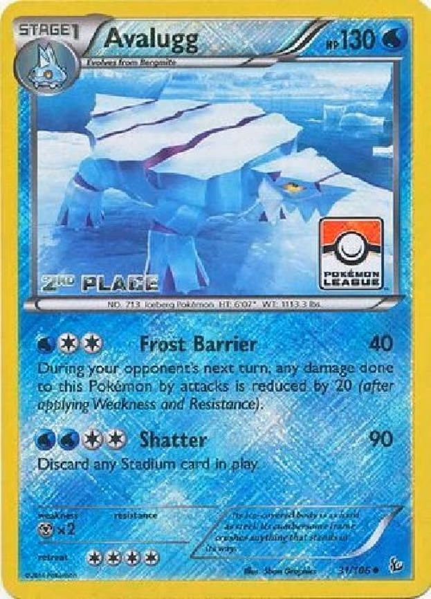 Avalugg - 31/106 (Pokemon League)