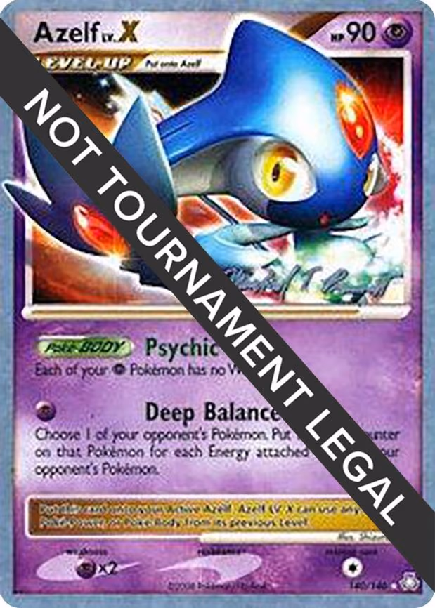 Azelf LV.X - 2010 (Michael Pramawat) - Ultra Rare (140/146)