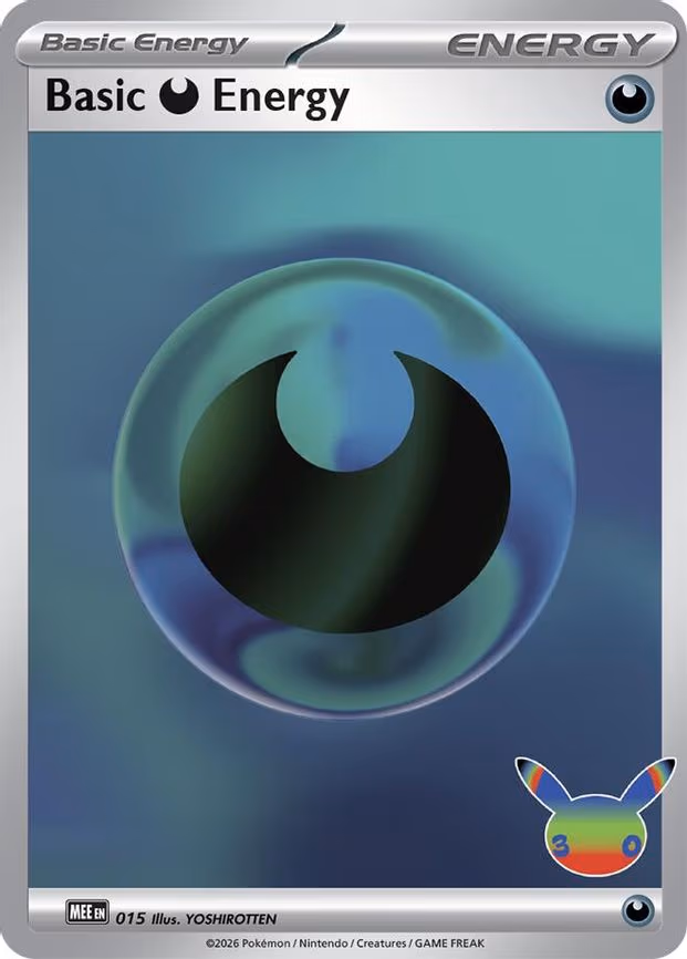 Basic Darkness Energy - 015 (30th Celebration) - Futuristic Rare (015)