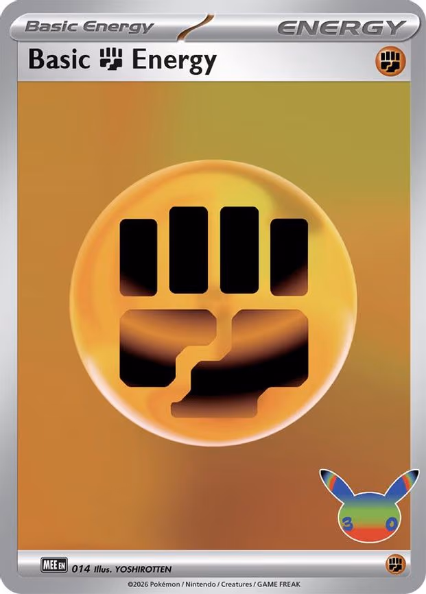 Basic Fighting Energy - 014 (30th Celebration) - Futuristic Rare (014)