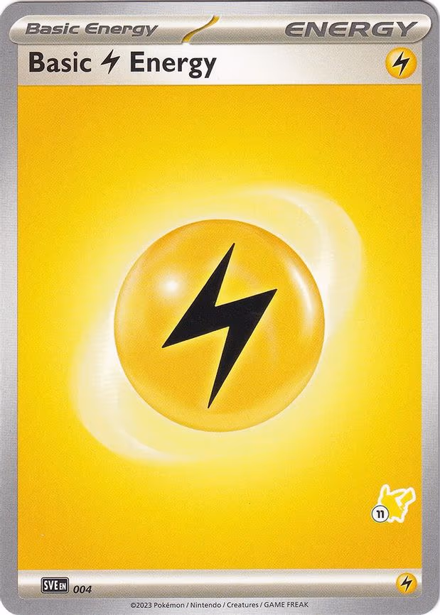 Basic Lightning Energy - Pikachu 11